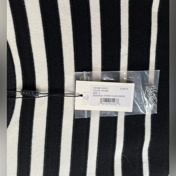 NWT Milly Degrade Stripe Flare Dress Size Small - Picture 7 of 8